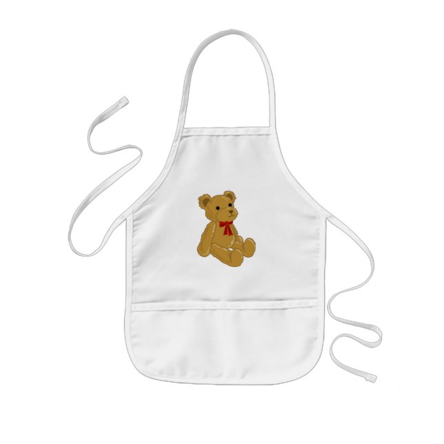 Delantal Infantil Teddy Bear (Frente)