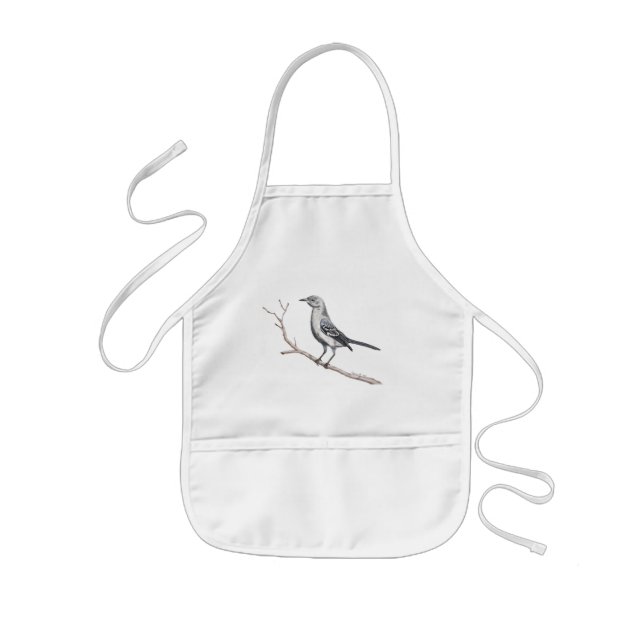 Delantal Infantil Texas Mockingbird Kids Apron (Frente)