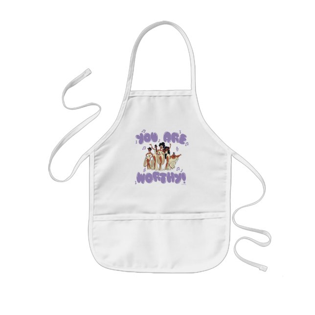 Delantal Infantil The Muses - You Are Worthy Kids' Apron (Frente)