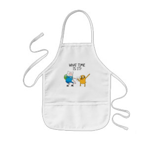 Delantal Infantil Tiempo de aventura   Finn & Jake Fist Bump