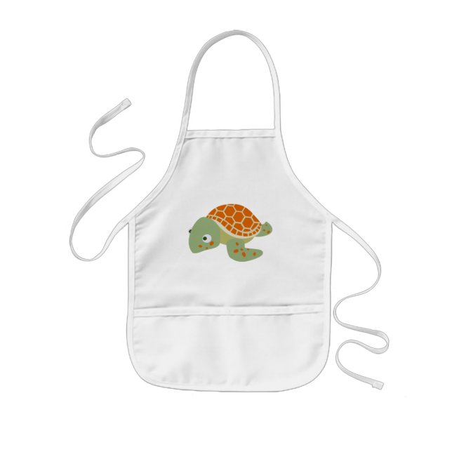 Delantal Infantil Tortuga (Frente)