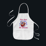 Delantal Infantil Usted hace girar mi Dreidel<br><div class="desc">Usted hace girar mi camiseta de Dreidel,  tarjetas y los botones son grandes presente de Chanukah para eso especial alguien. Dreidel,  dreidel,  dreidel…</div>