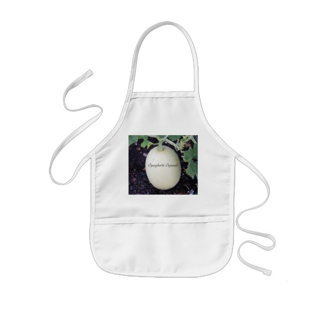 Delantal Infantil Verduras: Spaghetti Squash (Frente)