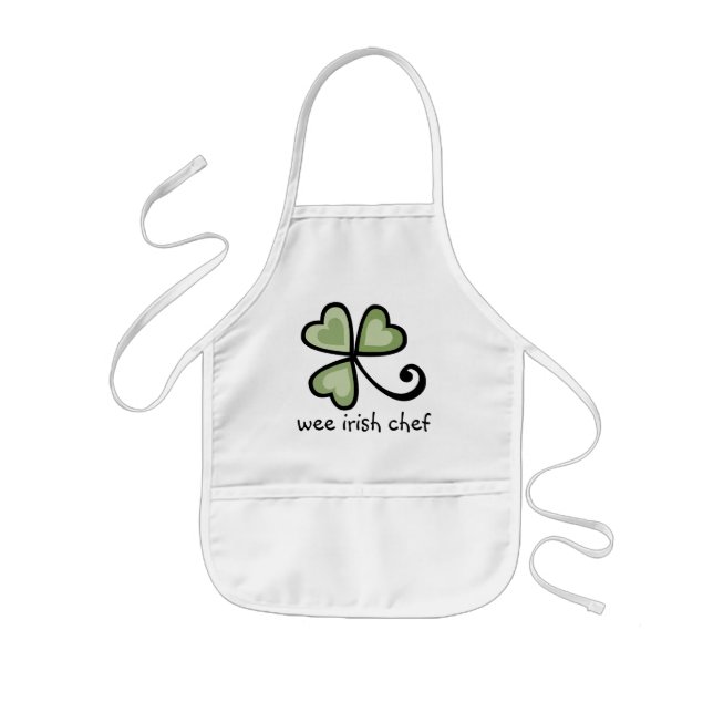 Delantal Infantil Wee Irish Chef (Frente)