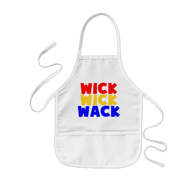 Delantal Infantil Wick Wick Wack (Frente)