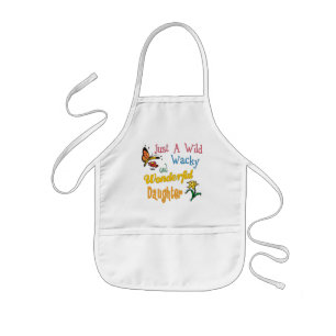 Delantal Infantil Wild Wacky y el maravilloso regalo de la hija