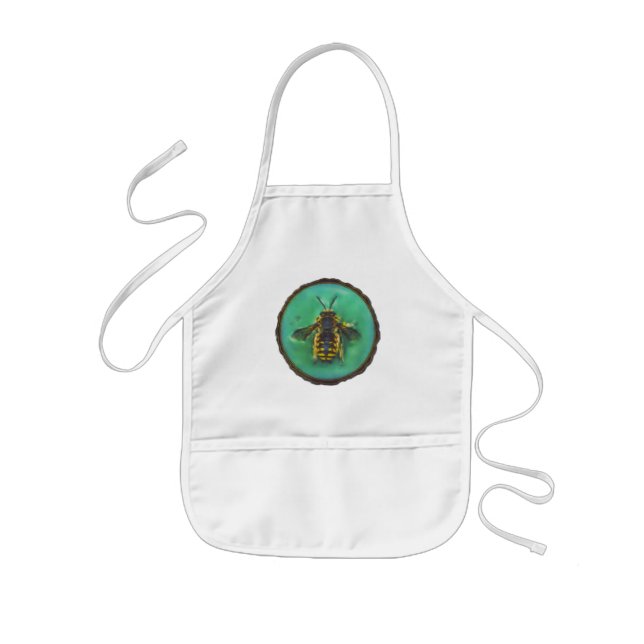 Delantal Infantil Wool Carder Bee (Frente)