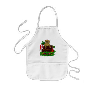 Delantal Infantil XMas Puppy