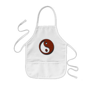 Delantal Infantil Yin Yang por Shirley Taylor