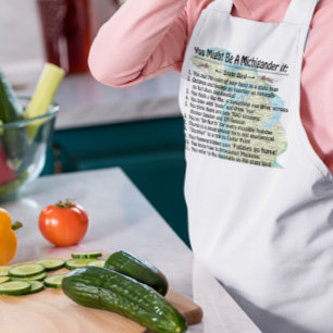 Delantal Infantil You Might Be A Michigander If: