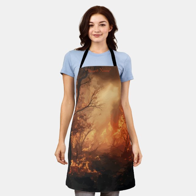 Delantal Inferno (Gastado)