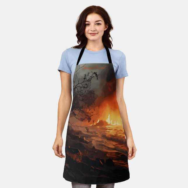 Delantal Inferno (Gastado)