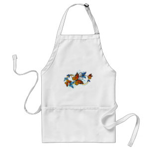 Delantal Infinidad de mariposas monarca