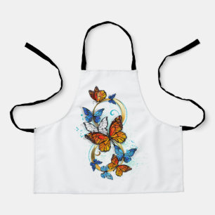 Delantal Infinidad de mariposas monarca