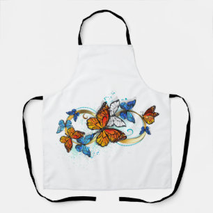 Delantal Infinidad de Mariposas Monarca