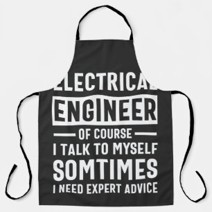 Delantal Ingeniero eléctrico