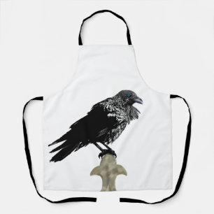 Delantal Inked Raven