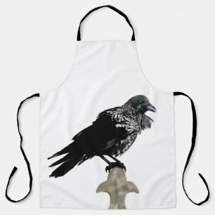 Delantal Inked Raven