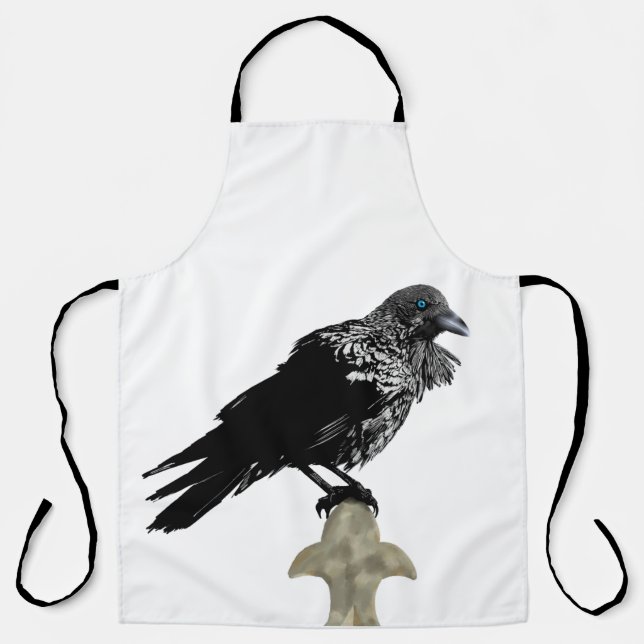 Delantal Inked Raven (Anverso)