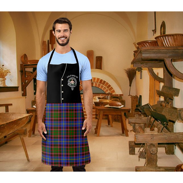 Delantal Insignia de clan de Aikenhead & Tartan Kilt (Subido por el creador)