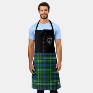 Delantal Insígnia del clan Blackadder y kilt de tartán