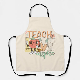 Delantal Inspira amor de enseñanza