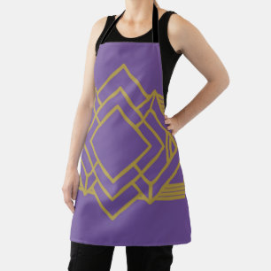 Delantal Inspiración en el tejido Art Deco