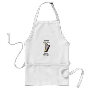 Delantal Instrumento Musical Arpa Arpa