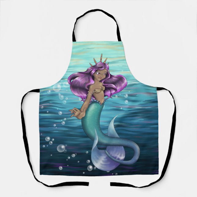 Delantal Iole Mermaid (Anverso)