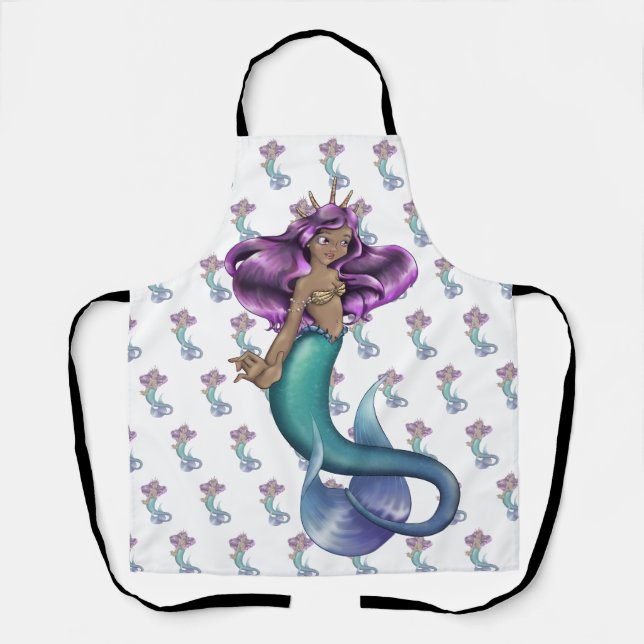 Delantal Iole Mermaid (Anverso)