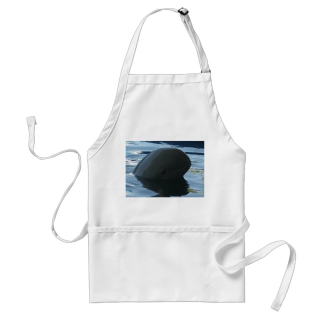 Delantal Irrawaddy Dolphin Peek-A-Boo (Frente)