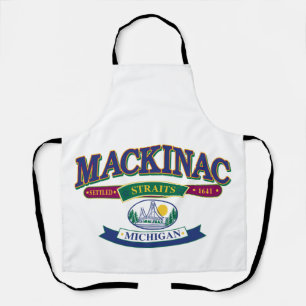 Delantal Isla Mackinac Michigan