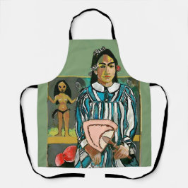 Delantal Island Gal, añadir texto, Apron