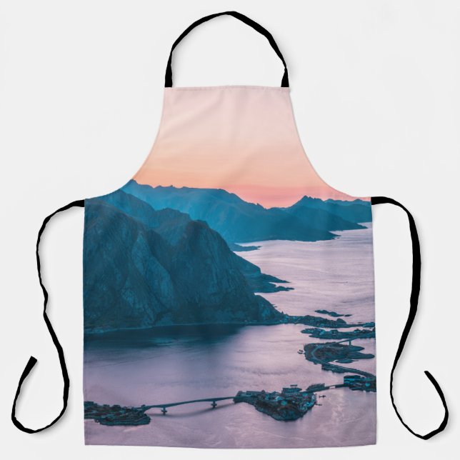 Delantal Islas Lofoten Noruega (Anverso)