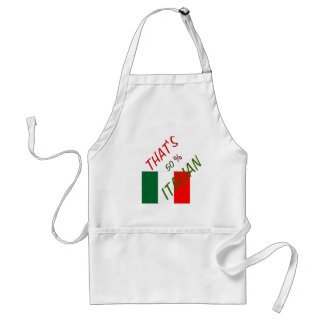 DELANTAL  ITALIA PERSONALIZAR APRON 50% ITALIANO