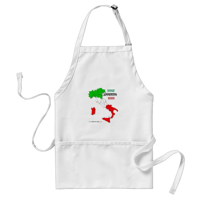 Delantal italiano Buon Appetito (Frente)