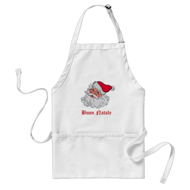 Delantal Italiano Papá Noel #2 (Frente)