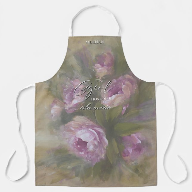 Delantal It's A GIRL (3sizes) (Anverso)