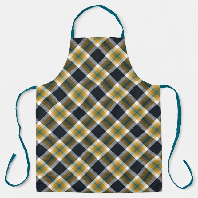 Delantal Jacksonville Football Plaid Apron (Anverso)