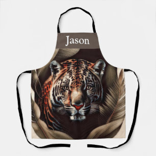 Delantal Jaguar Majestuoso - Rey De La Selva
