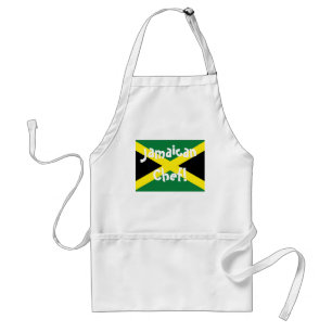 Delantal jamaicano de la bandera del cocinero de