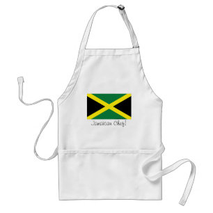 Delantal jamaicano del cocinero del recuerdo de la