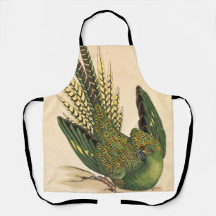 Delantal James Sowerby Ground Parrot, Psittacus terrestres
