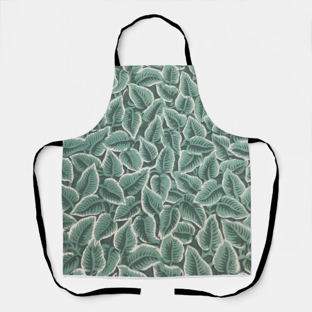 Delantal Jane Austen's Home Wallpaper (Anverso)