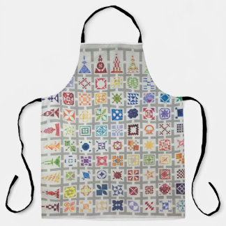 Delantal Jane Stickle Quilt Apron