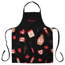 Jarabe de arce canadiense BBQ, nombre editable