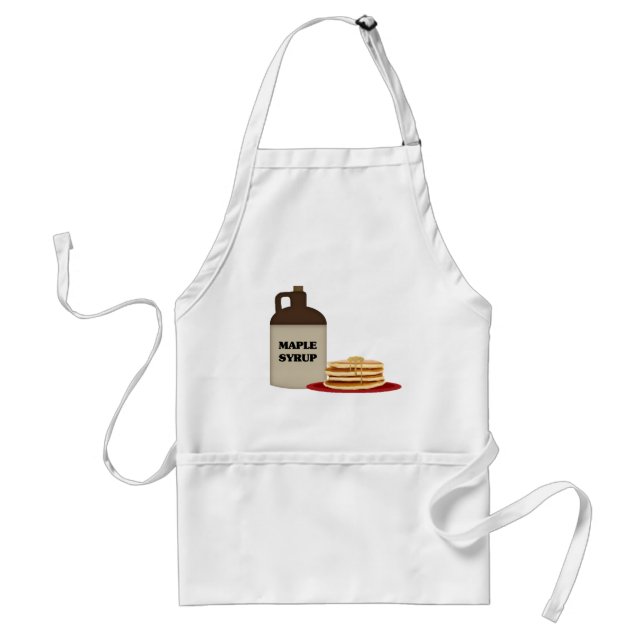 Delantal Jarabe De Arce Y Pancakes Apron (Frente)