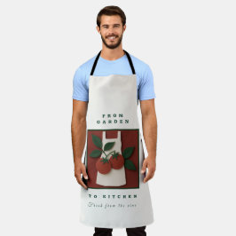 Delantal Jardín a Apron de tomate de cocina - Regalo fresco