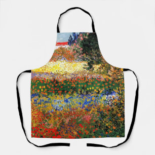Delantal Jardín de flores de Van Gogh,  