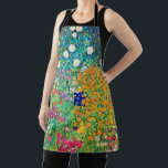 Delantal Jardín de flores, Gustav Klimt<br><div class="desc">Gustav Klimt (14 de julio de 1862 - 6 de febrero de 1918) era un pintor sinfónico austriaco y uno de los miembros más destacados del movimiento secesión de Viena. Klimt es conocido por sus pinturas, murales, bocetos y otros objetos artísticos. Además de sus trabajos figurativos, que incluyen alegorías y...</div>
